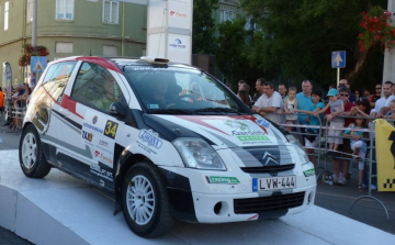 Szerencsés Székesfehérvár rallye után.